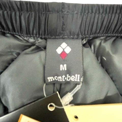  モンベル Montbell パンツ スペリオダウンパンツ キルティング ウエストゴム 1101472 無地 М 黒 ブラック その他 パンツ
