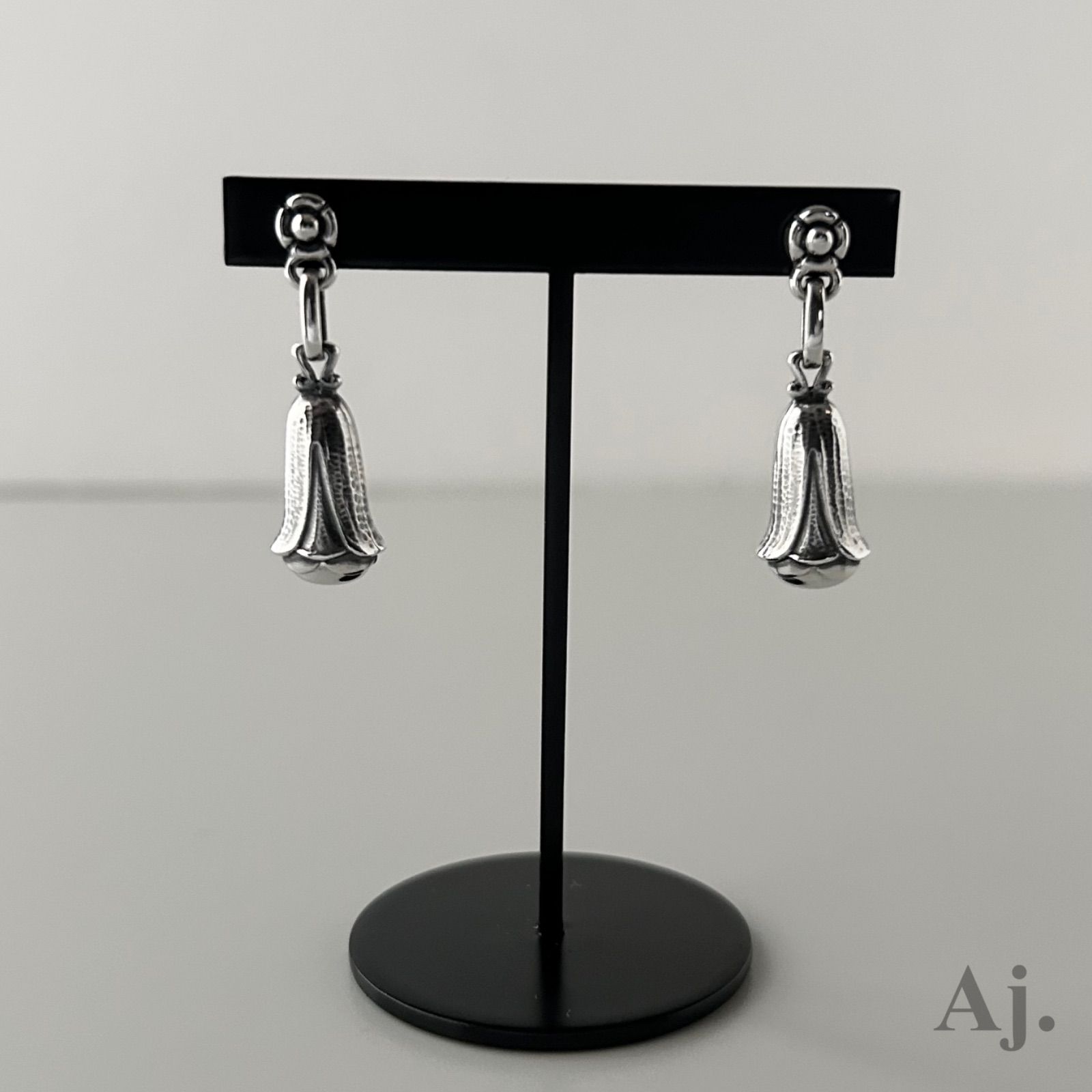 ジョージジェンセン ピアス 2007 ヒメツリガネ 925 Georg Jensen