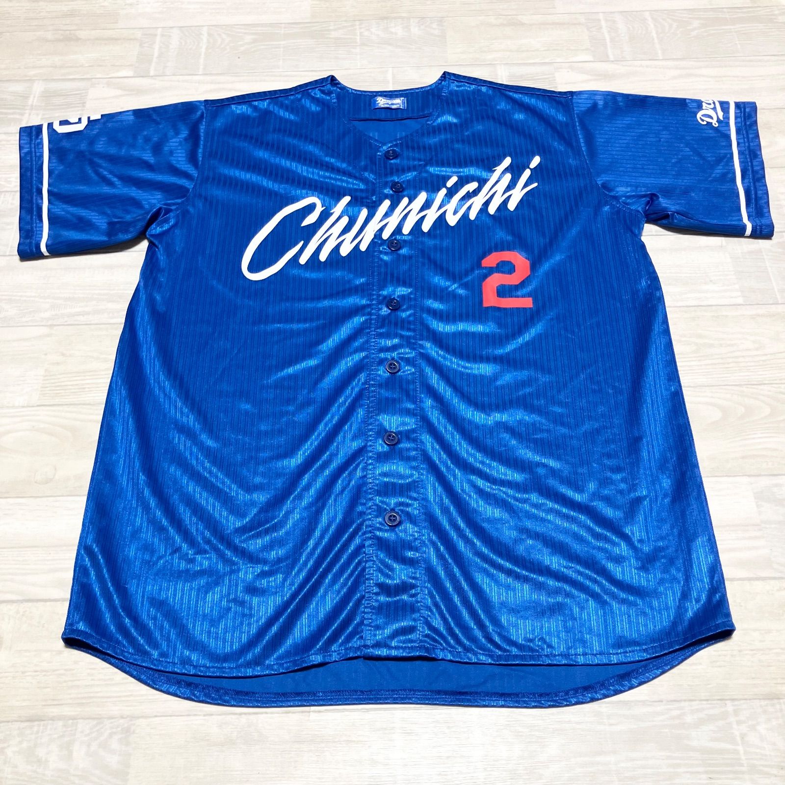 中日ドラゴンズ 田中幹也 レプリカユニフォーム ビジター フリーサイズ