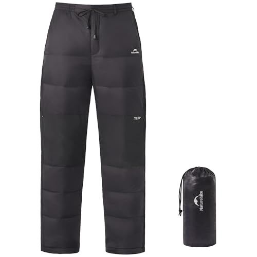 Naturehike ダウンパンツ グースダウン|ダックダウン 防寒 超軽量 登山 冬用 メンズ 0?-15℃ 750 FP ネイチャーハイク ポケット付き アウトドア用 コンパクト保温 肌触り良い 収納袋付きpo 8 b 3 f eb 5