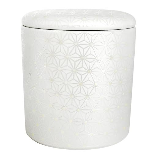 骨壷 骨壺 骨つぼ 骨入れ 国産 ラスター 加工 パッキン付 和風 直葬 家族葬 分骨 手元 供養 納骨 おしゃれ やわらぎ 美濃焼 ペット 可 さしこホワイト 2 5寸 po d 5 c a 67