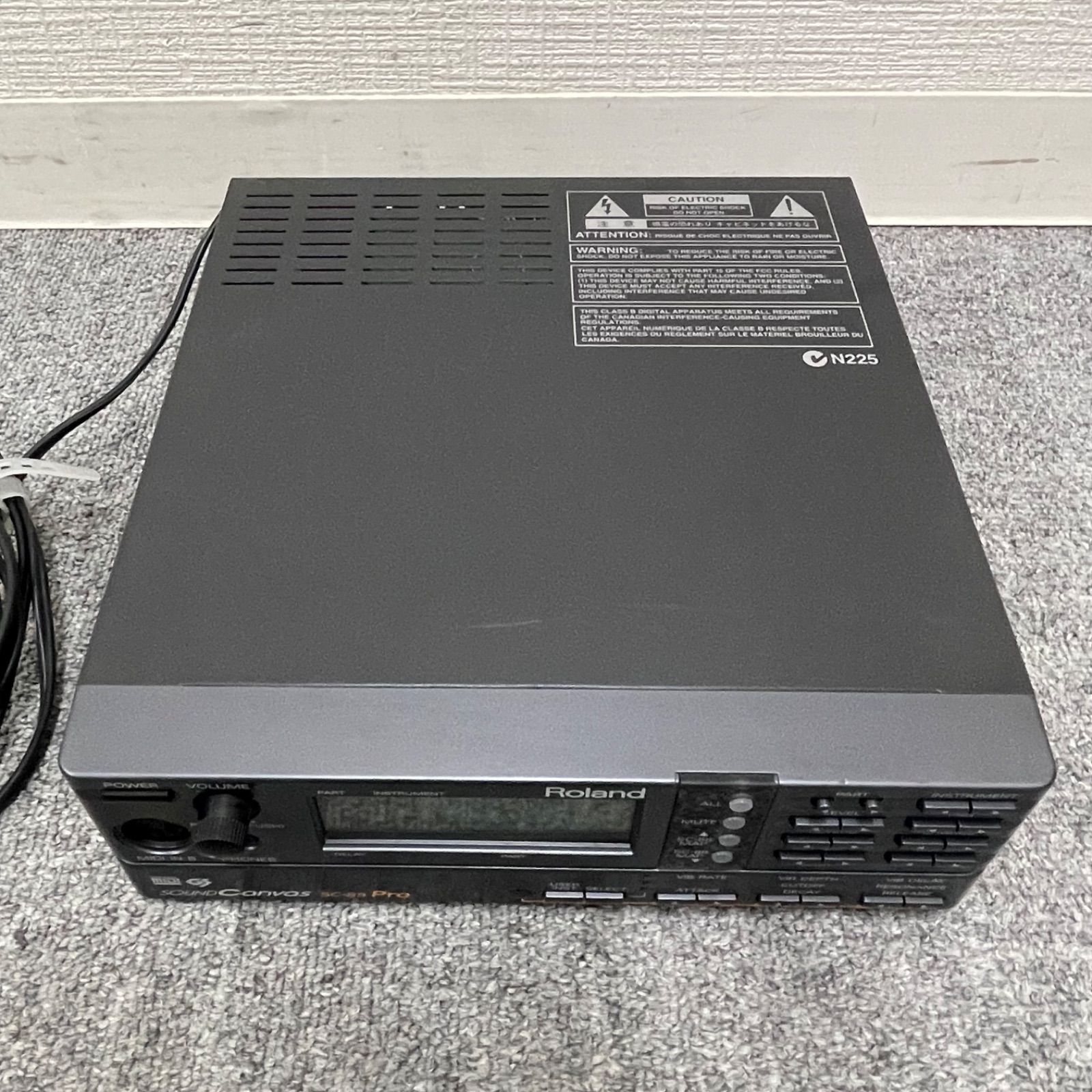 NPA】ジャンク Roland ローランド 音源モジュール DTM-88PRW - メルカリ