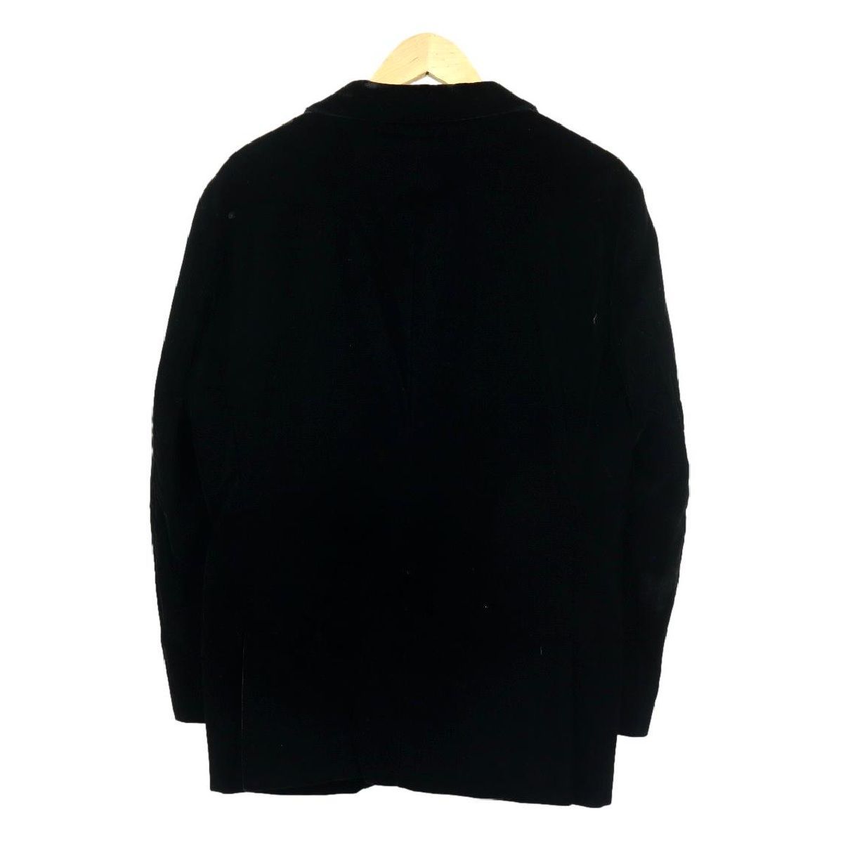 極美品　バーバリーブラックレーベル　ベロア　モノグラム　テーラードジャケット　M 希少XL✨バーバリーブラックレーベル ベロア テーラードジャケット