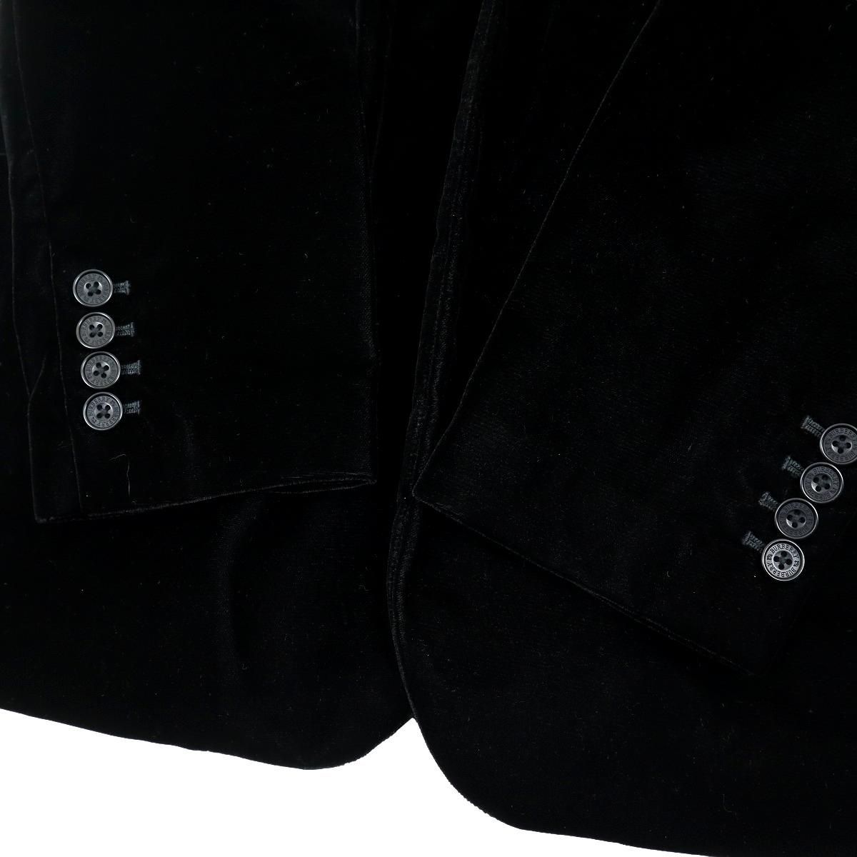 B3668】【極美品】【ベロア地】BURBERRY BLACK LABEL バーバリー
