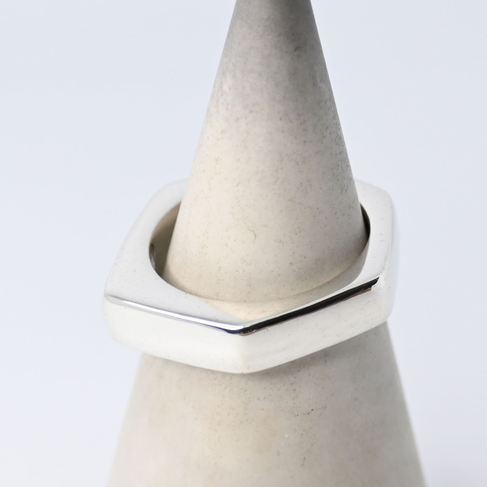 研磨済 GUCCI オクタゴン ナット シルバー リング 13号 Ag 925 指輪