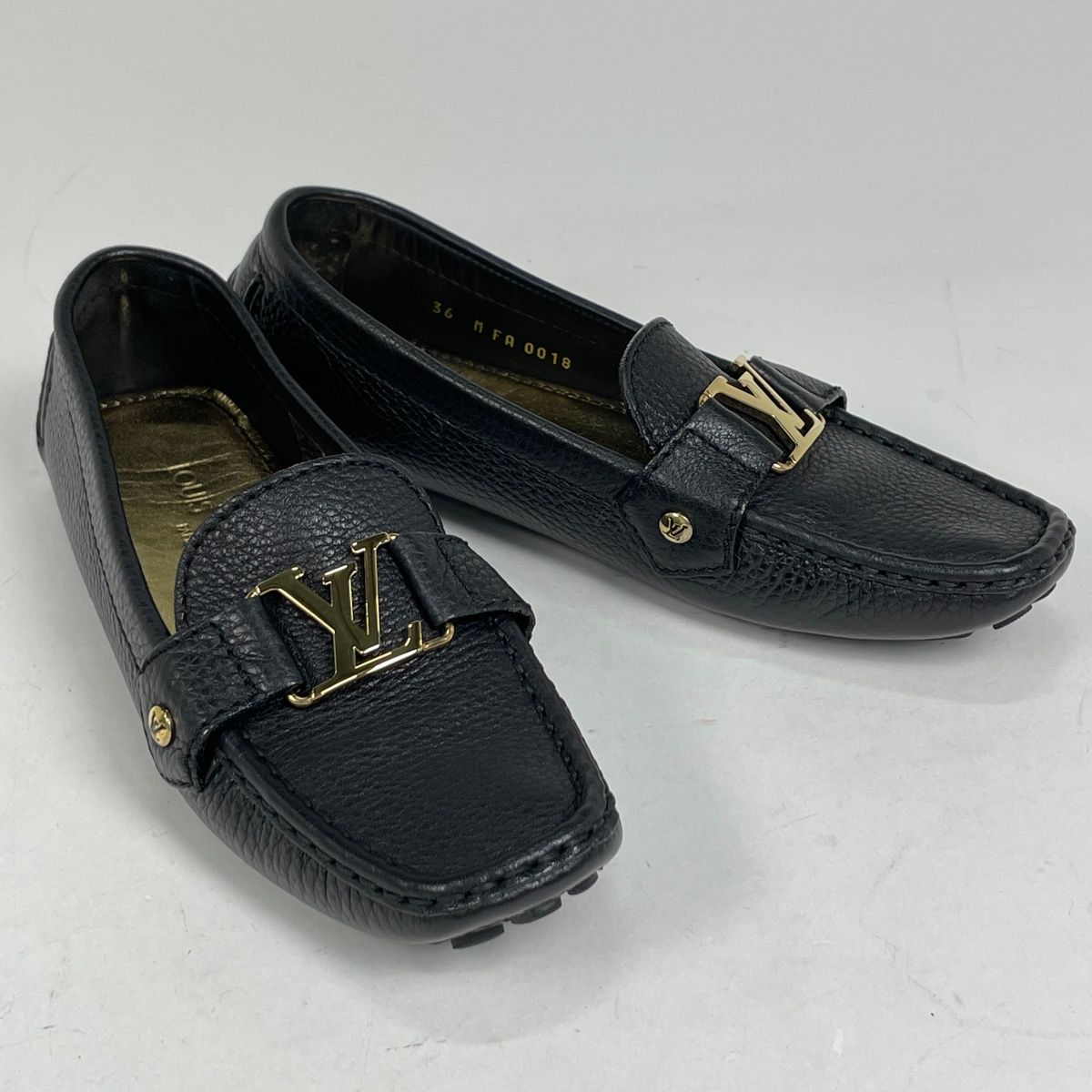 ルイ・ヴィトン Louis Vuitton モノグラム ドライビングシューズ