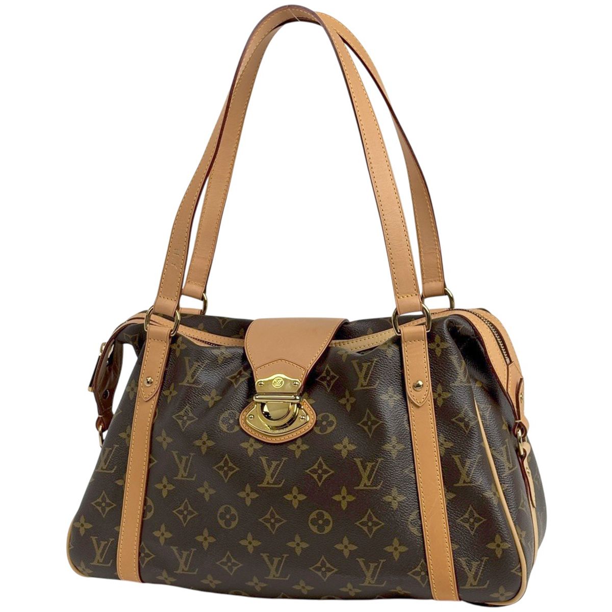 ルイ ヴィトン Louis Vuitton ストレーザ PM ショルダーバッグ 肩掛け ハンドバッグ モノグラム ブラウン M 51186 レディース