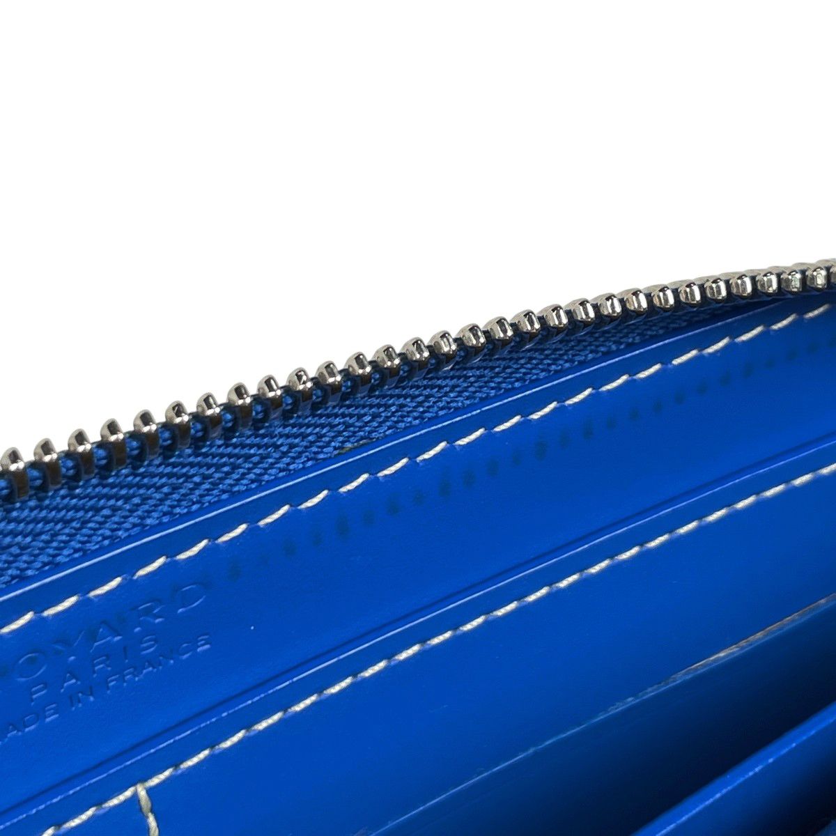 ロゴ ラウンドファスナー