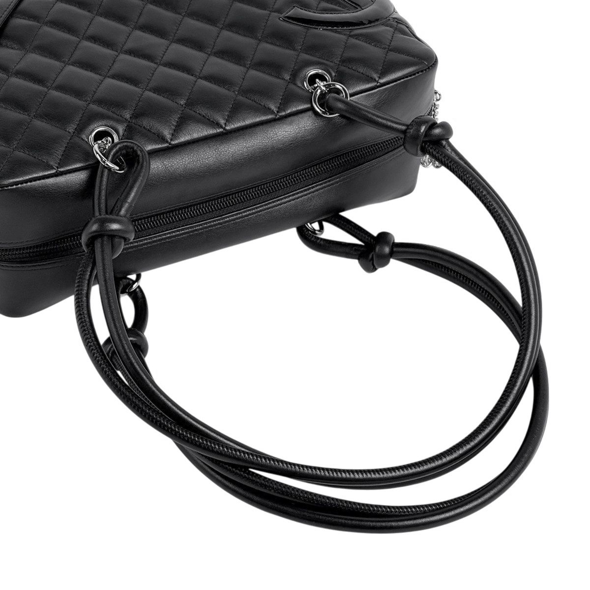 シャネル CHANEL カンボンライン ボウリングバッグ ココマーク ミニ