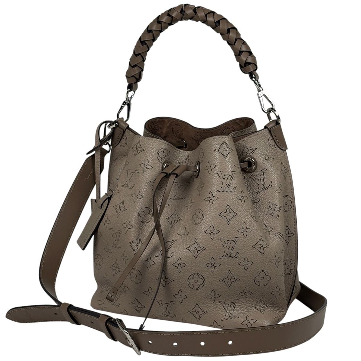 ルイ ヴィトン Louis Vuitton ムリア 2 WAY ショルダーバッグ ハンドバッグ モノグラムマヒナ ガレ ベージュ M 55799 レディース