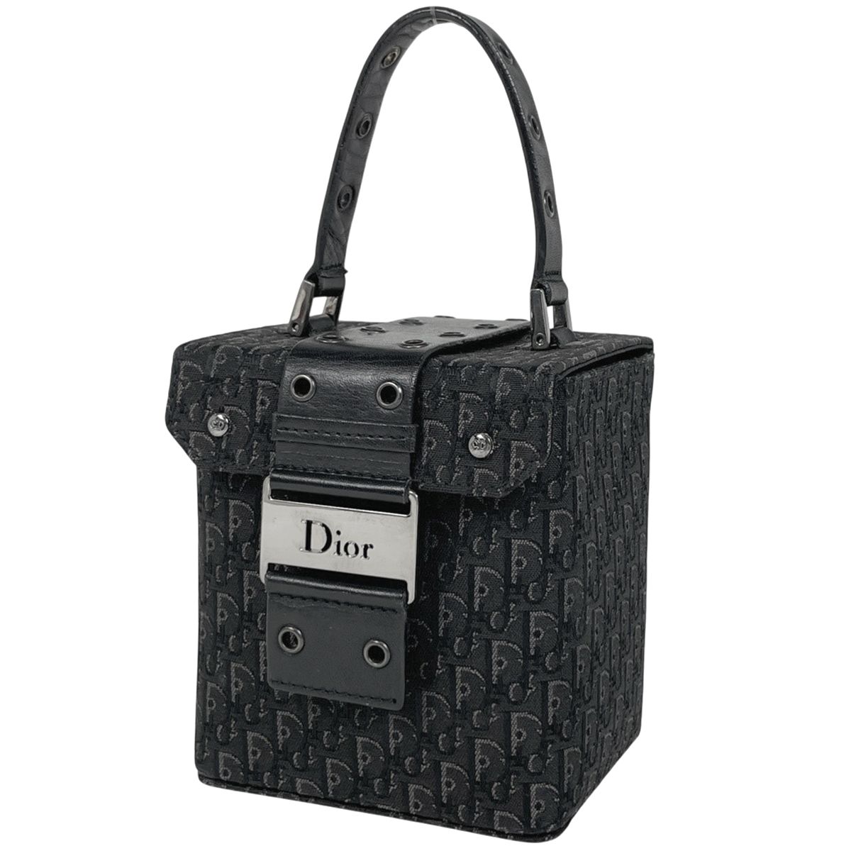 クリスチャンディオール Christian Dior トロッター柄 バニティ バッグ 