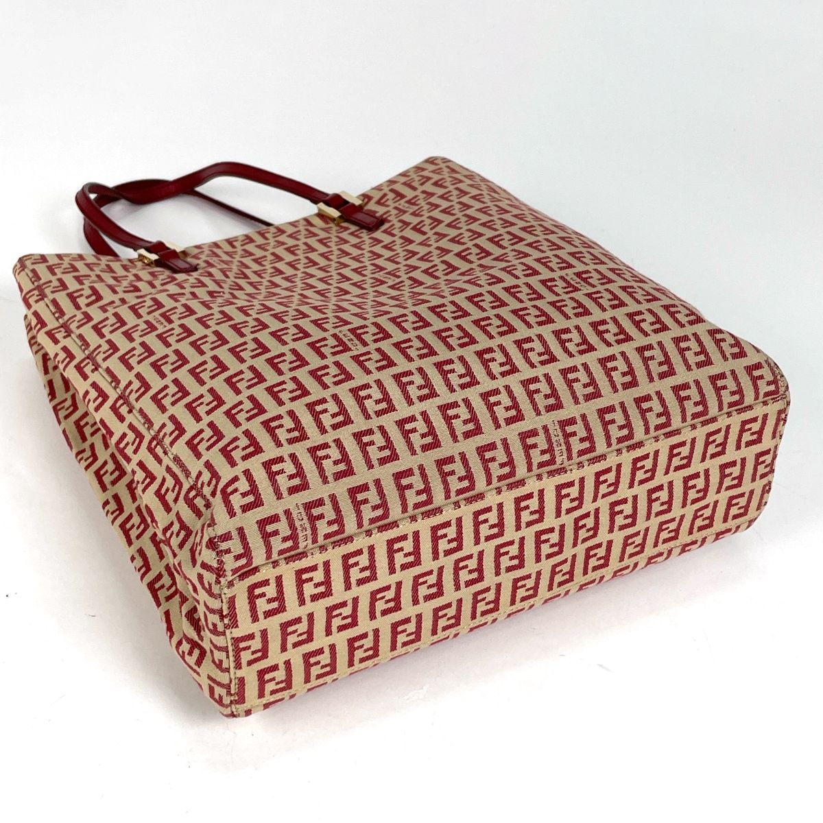 フェンディ FENDI ズッキーノ柄 トートバッグ ハンドバッグ トート