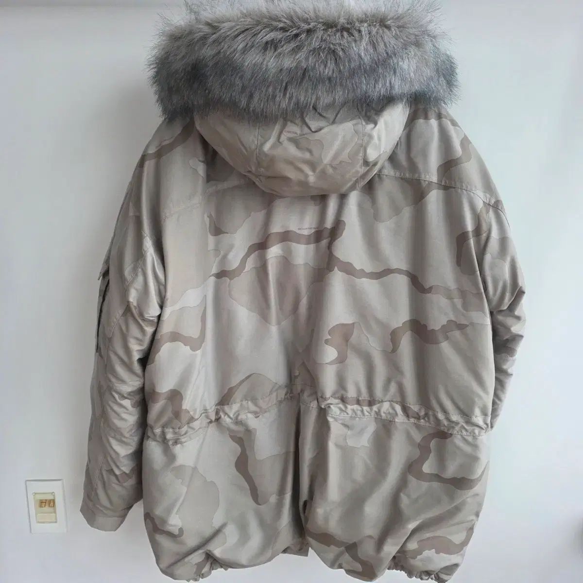 日本版 THE NORTH FACE ザノースフェイス デジートカモ マクマード 550フィル XXL