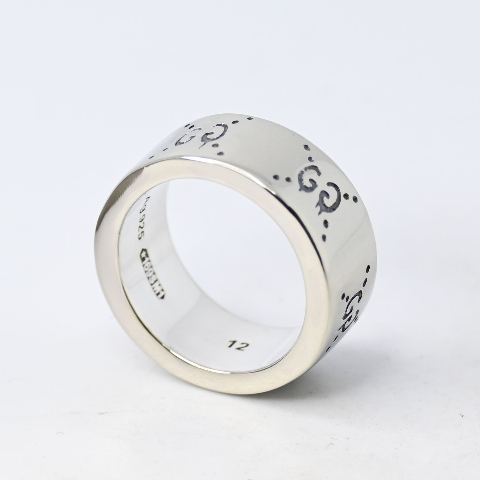 研磨済】GUCCI ゴースト リング 11号 Ag925 指輪 グッチ - メルカリ