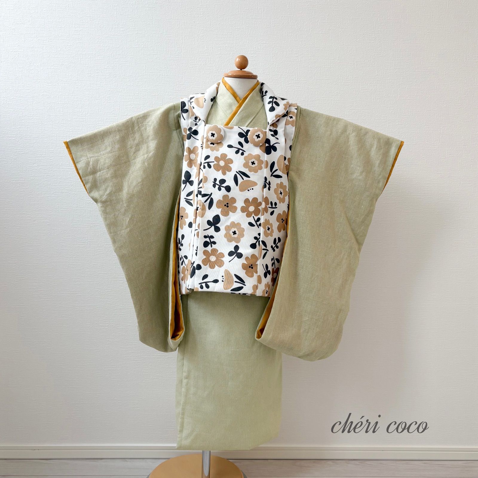 訳あり 完成品 七五三 セパレート着物 被布