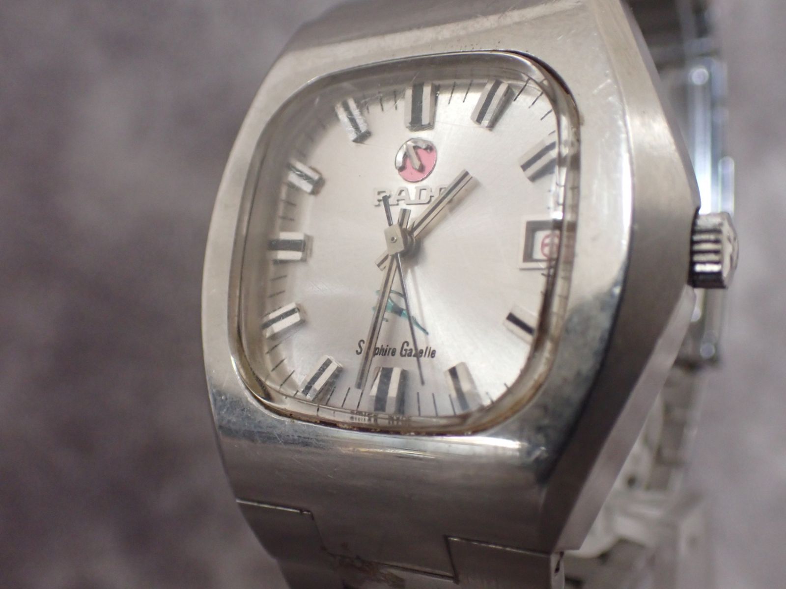 RADO ラドー ヴィンテージ サファイアガゼル 自動巻き メンズウォッチ