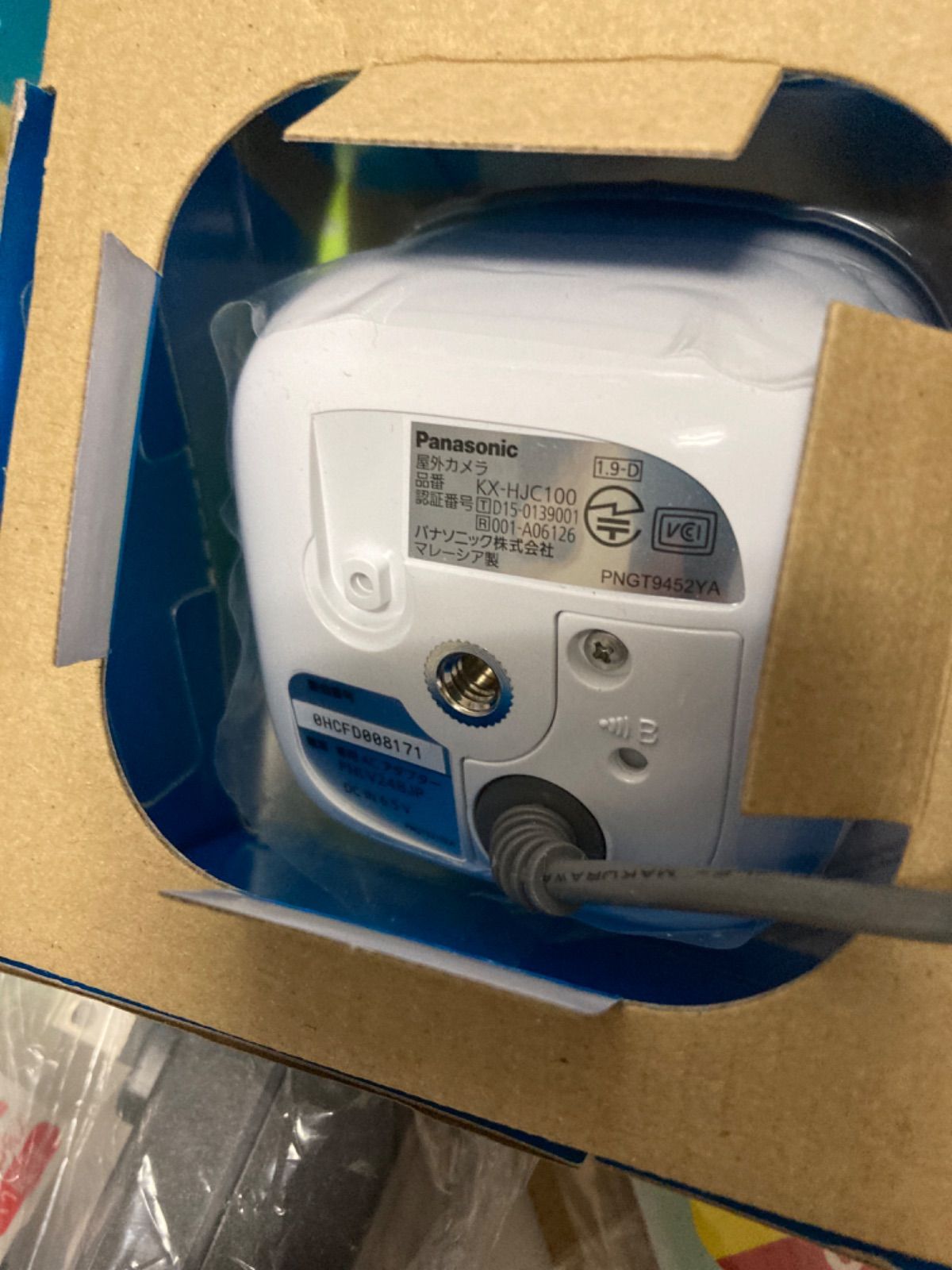 防犯カメラ 未使用に近い Panasonic 防犯カメラセット 屋外カメラ