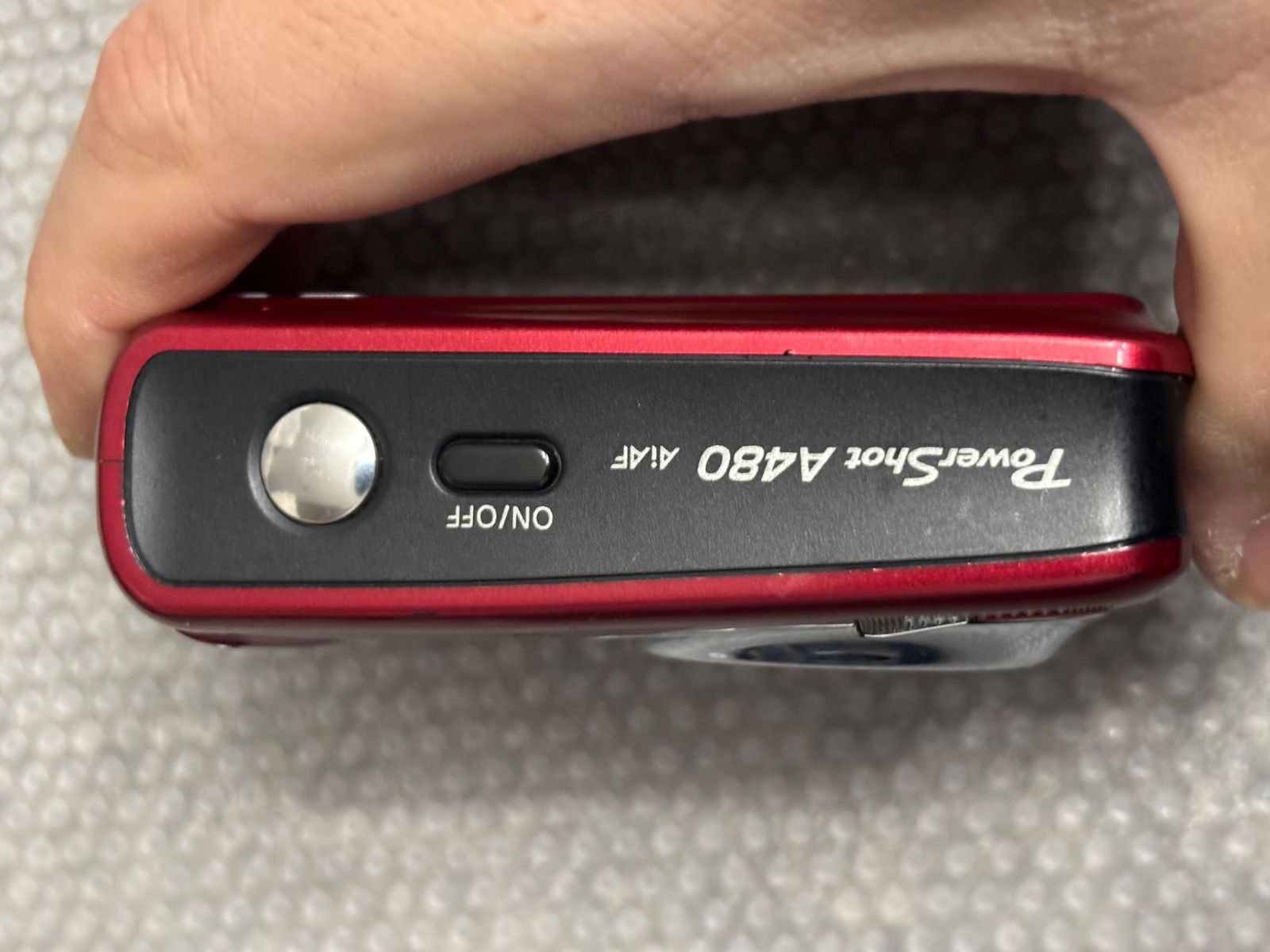 Canon PowerShot A480 レッド 26010604 【公式通販】
