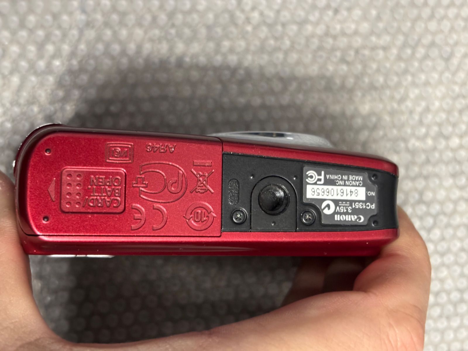 Canon PowerShot A480 赤 Canon PowerShot A480 レッド 26010604 - メルカリ