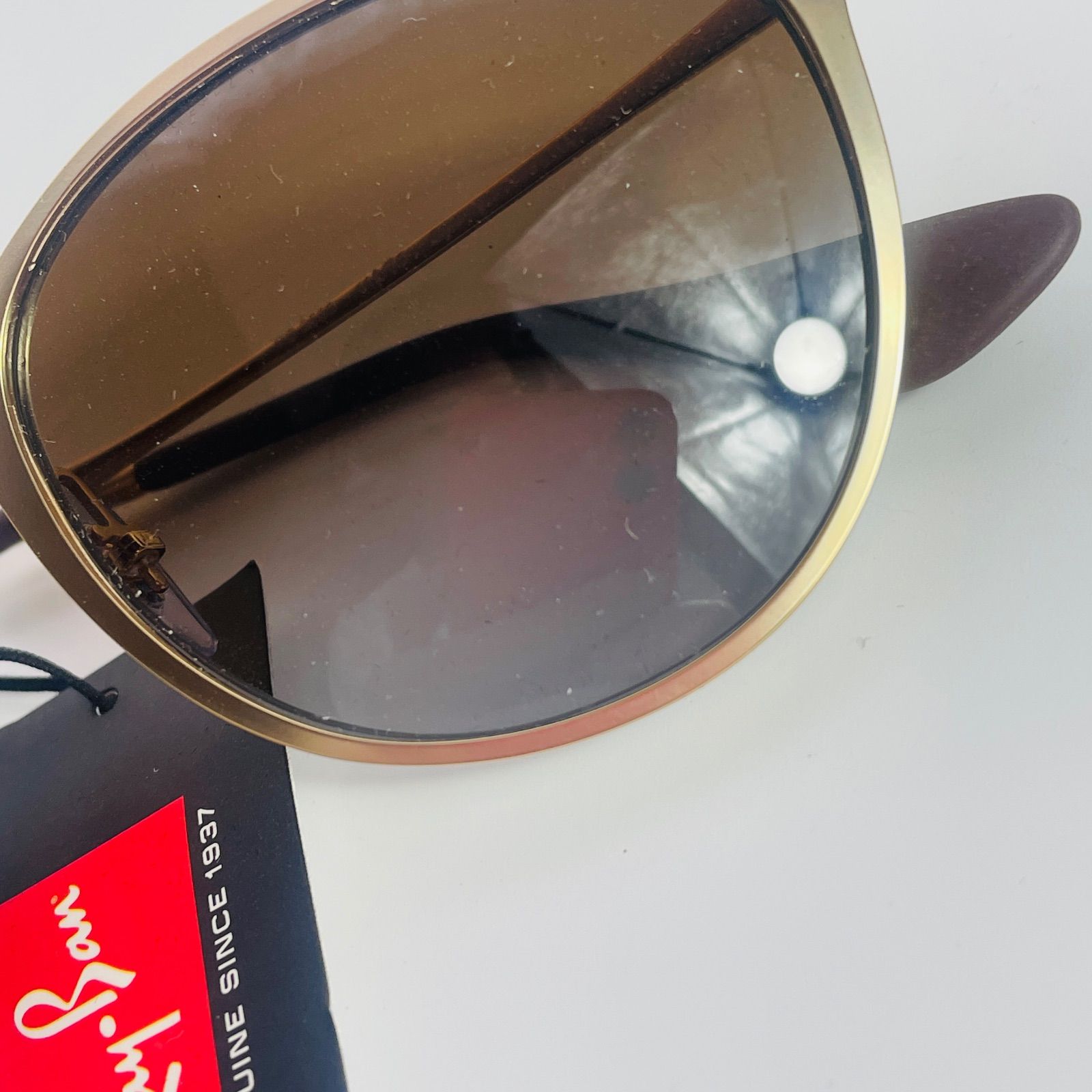 極美品/廃盤】Ray-Ban RB3539 ERIKA METAL エリカメタル ゴールド 偏光
