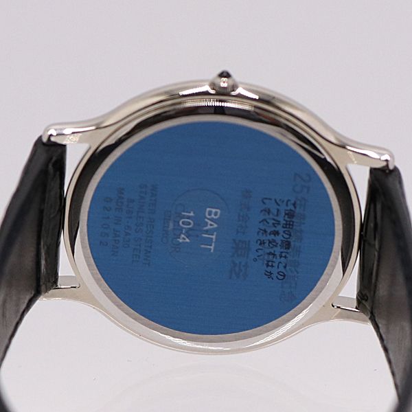  保| 稼働 セイコー 8 J 81-6 A 30 QZ クレドール ゴールド文字盤 メンズ腕時計 5491200 12 PRT KMR ABC 17735 腕時計(クォーツ) 腕時計(アナログ)