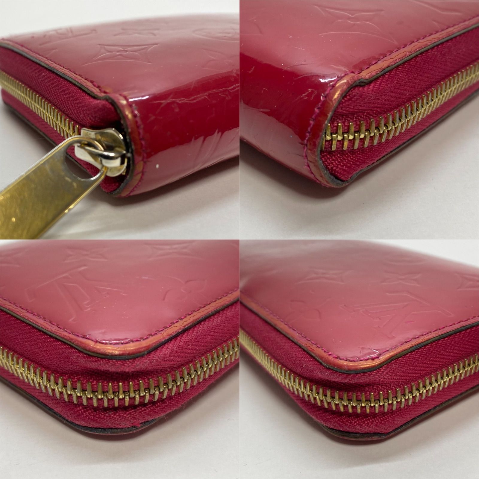2988 LOUIS VUITTON ルイヴィトン 長財布 ジッピーウォレット ヴェルニ