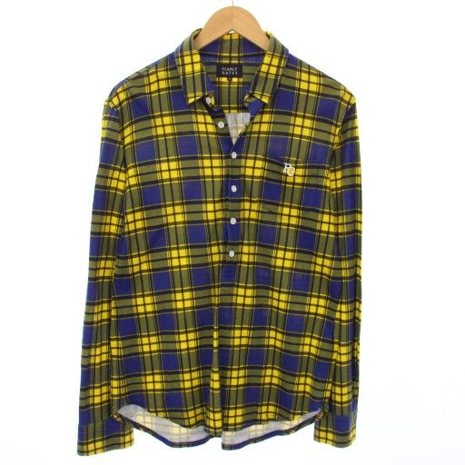 パーリーゲイツ PEARLY GATES ゴルフウェア シャツ 長袖 チェック柄 5