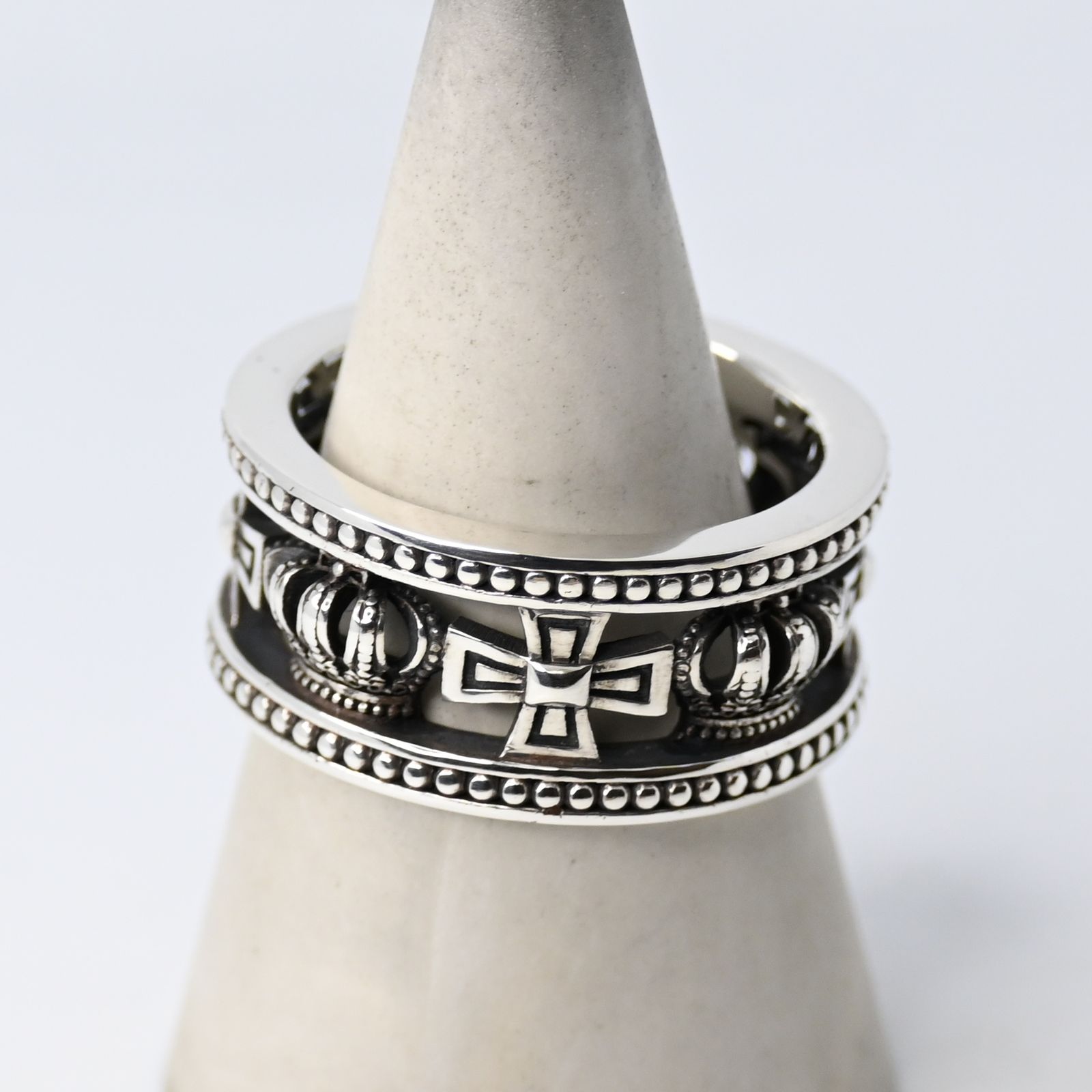 研磨済 JUSTIN DAVIS WEDDING BAND リング 25号 SRJ 175 ジャスティンデイビス 指輪