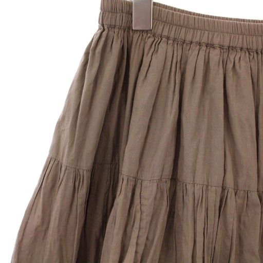 マリハ MARIHA 草原の虹のスカート フレア ギャザー イージー マキシ