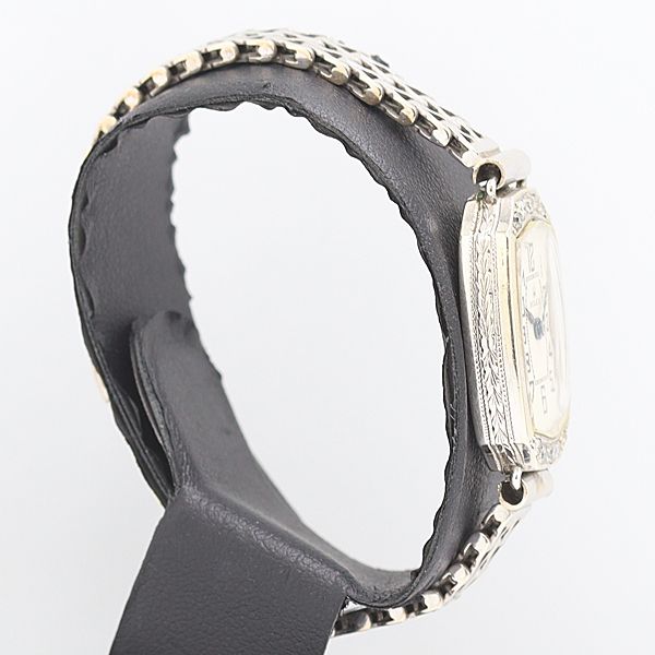 稼働 ロレックス 手巻き 106 8348 WG 18.1ｇ 白文字盤 レディース腕時計 5579310 12 PRT IKE