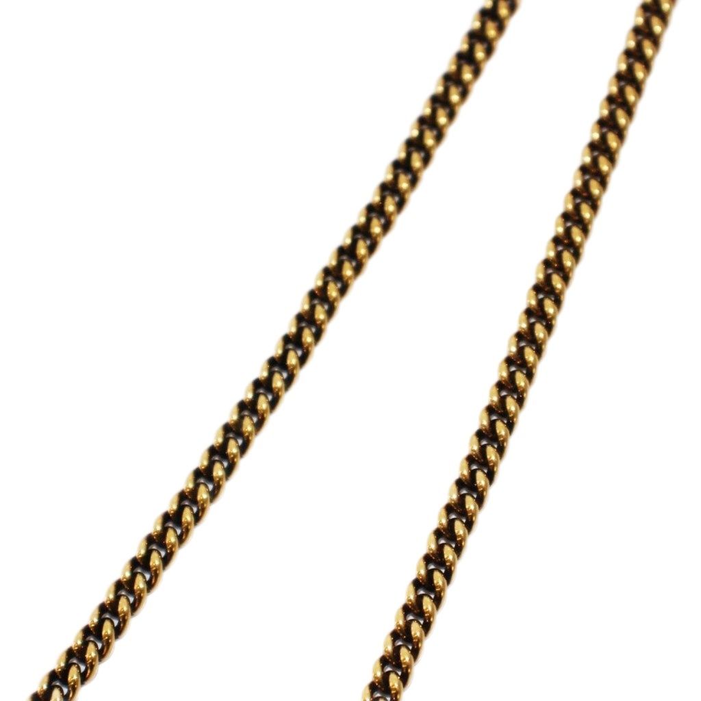 バレンシアガ BALENCIAGA Typoロゴメタルネックレス ペンダント ゴールドカラー KH OH ネックレス アクセサリー メンズ