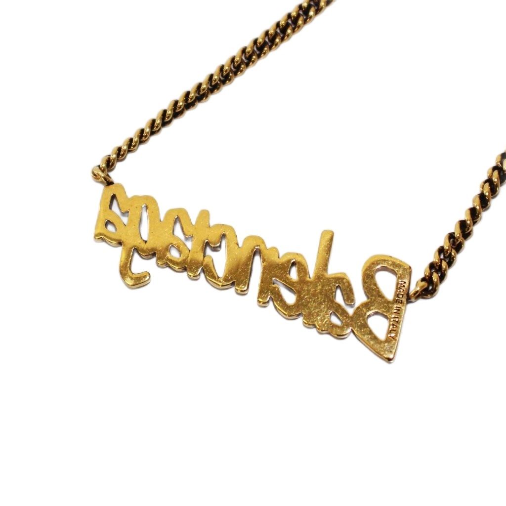 Typoロゴメタルネックレス