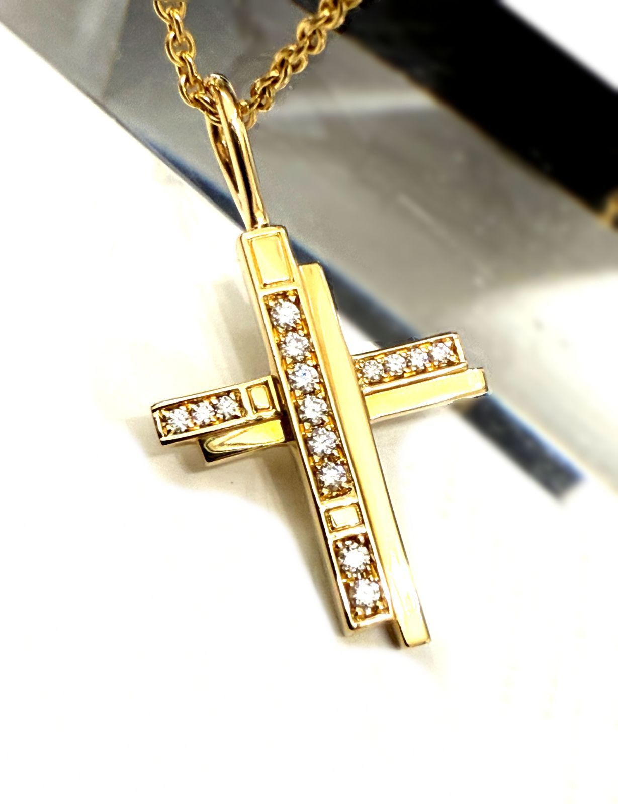 新品同様 2026 HARRY WINSTON ハリーウィンストン トラフィック クロス 