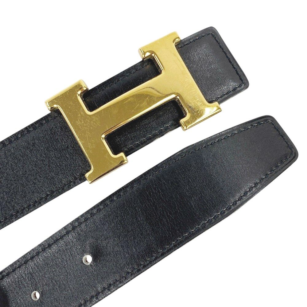 ■中古■　エルメス コンスタンス ベルト ビジネス レザー GP ゴールド ブラック □B刻 #65 【320651】3 エルメス □中古□ コンスタンス ベルト ビジネス レザー GP ゴールド