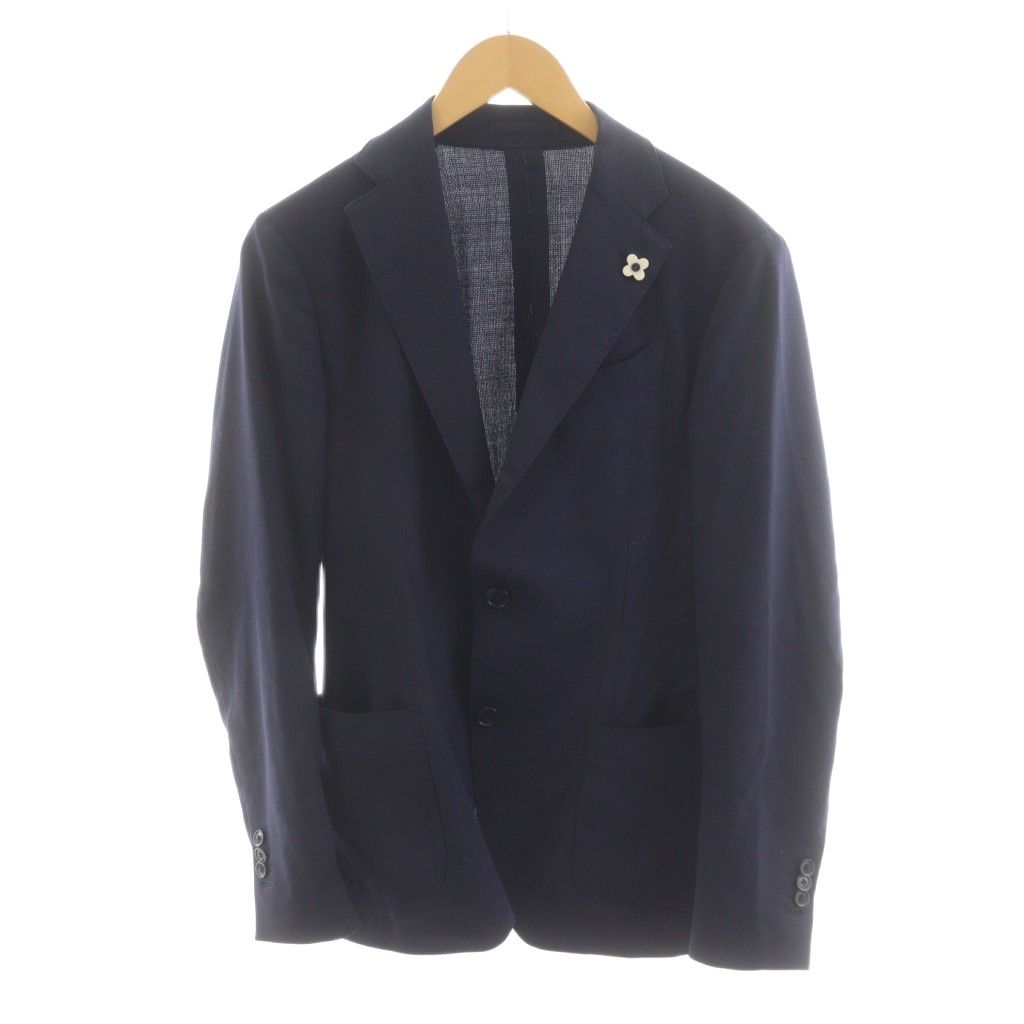 LARDINI ラルディーニ ブートニエール テーラードジャケット Mサイズ ラルディーニ LARDINI EE935AV easy wear ブートニエール テーラード