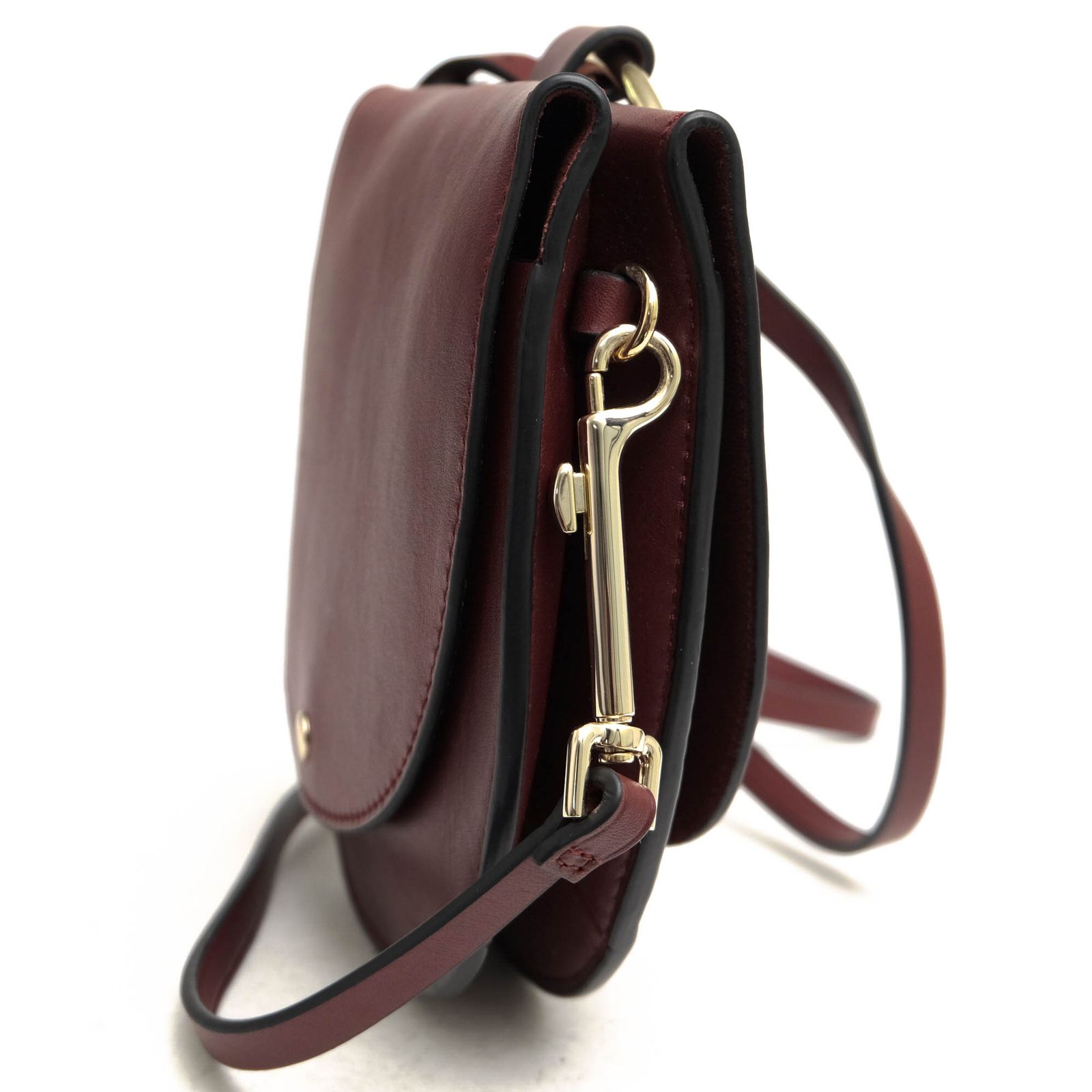 セオリー／theory バッグ ショルダーバッグ 鞄 レディース 女性 女性用レザー 革 本革 レッド ブラウン 赤 茶  Whitney BAG フープハンドル セオリー／theory バッグ ショルダーバッグ 鞄 レディース 女性 女性用