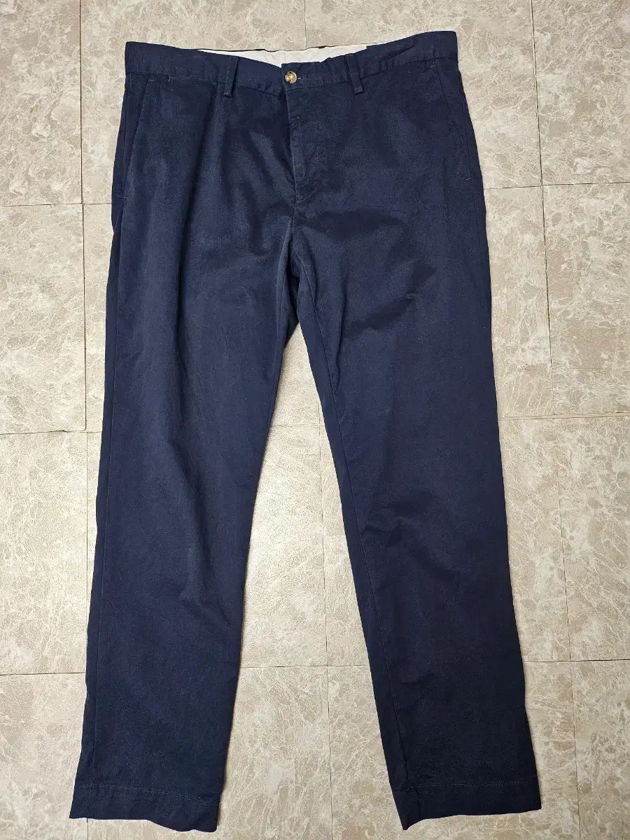 ポロラルフローレン ネイビー コットン パンツ メンズ ズボン 34