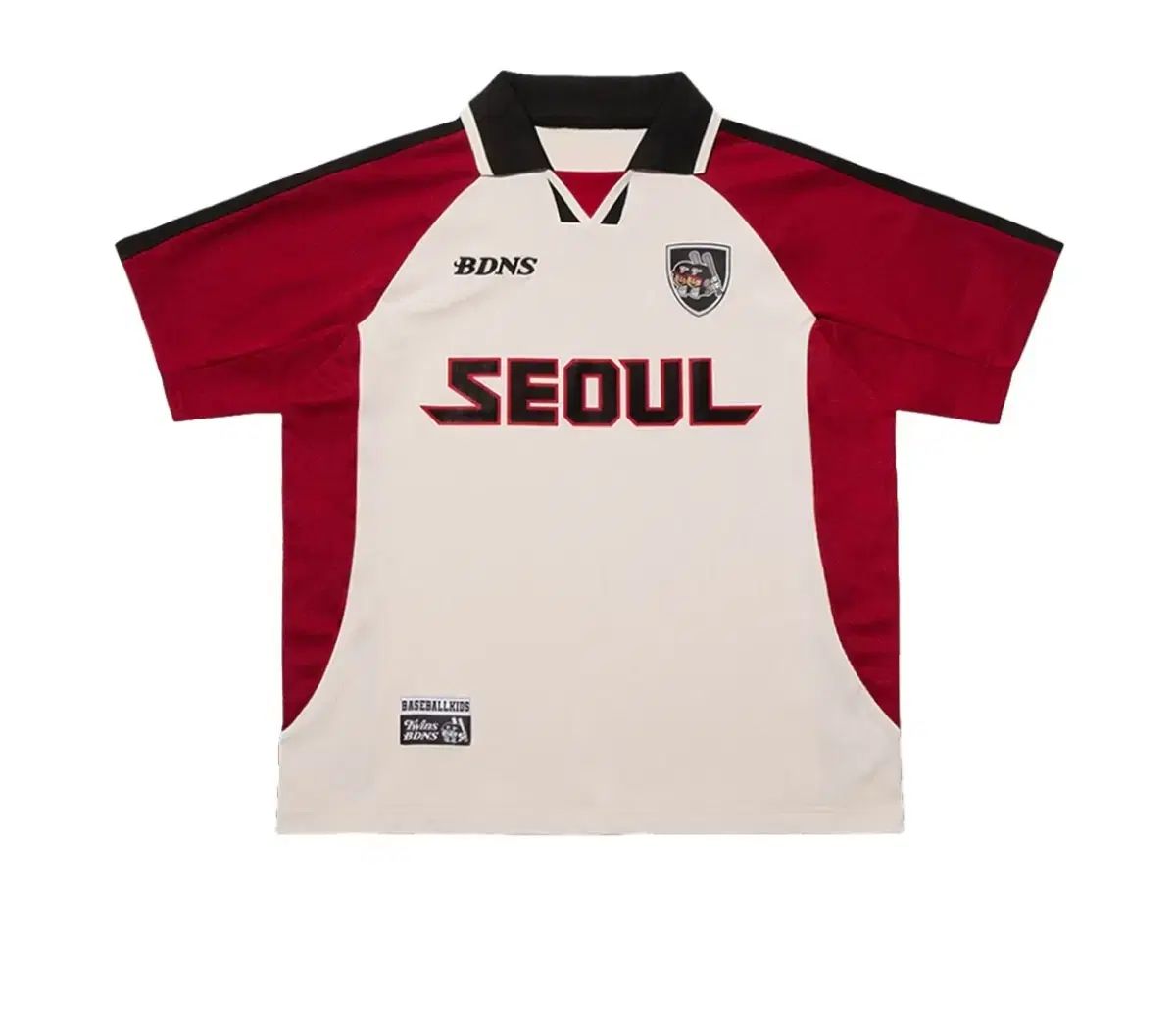 BDNS x LG TWINS ソウル ショートスリーブ ジャージ レッド ノンマーキング バージョン