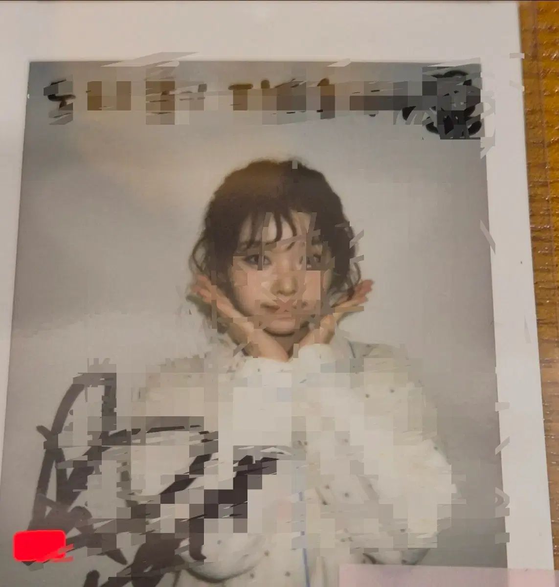 セイマイネーム ドヒ サイン チェキ ポラロイド UFO タートルネック