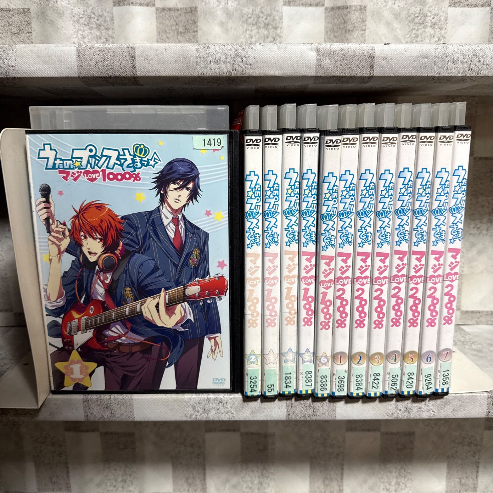 うたの☆プリンスさまっ♪ マジLOVE 1000% 2000% DVD 全巻セット