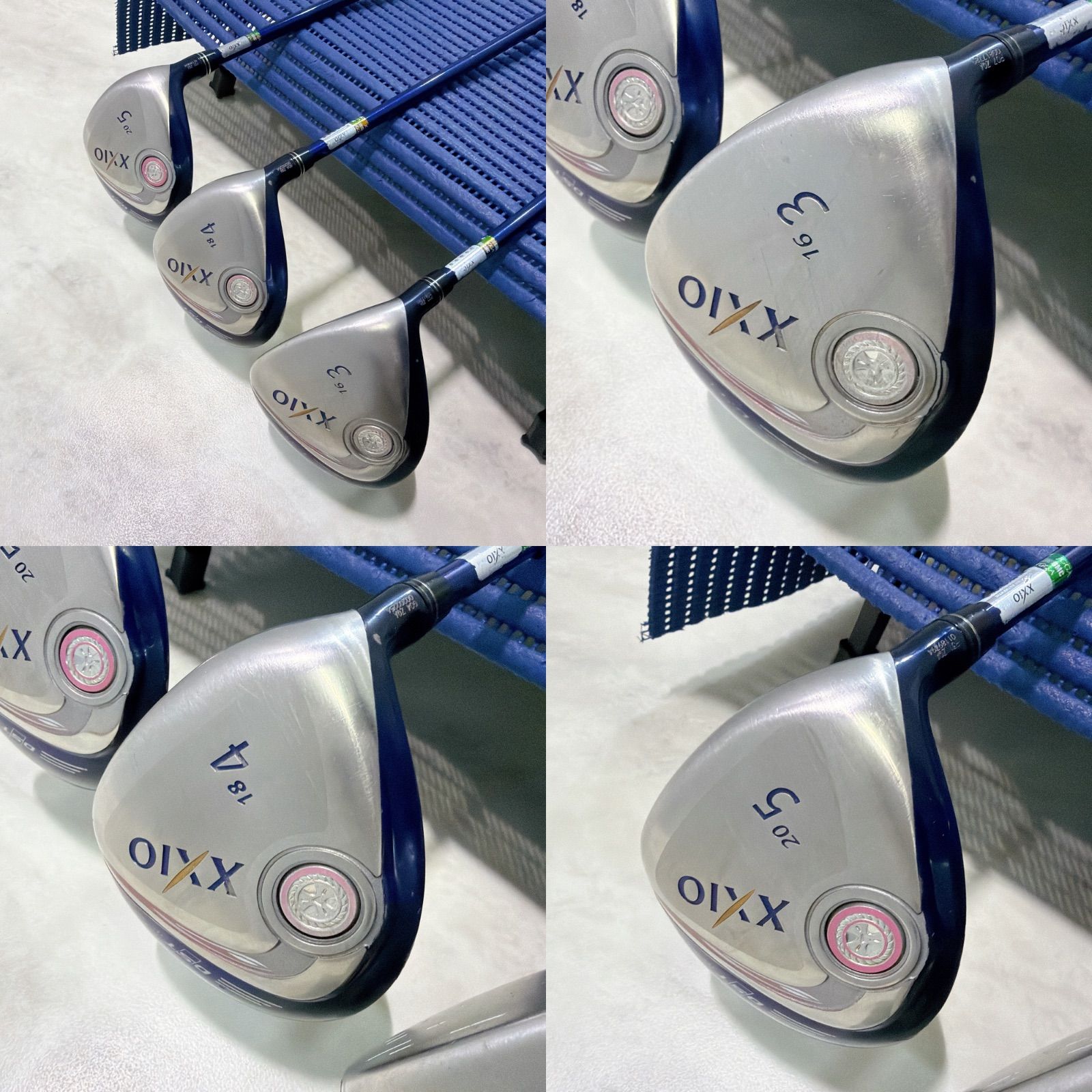 日本正規品 中古 ゼクシオ9代目 XXIO9 MP900 L レディース 3W 4W 5W