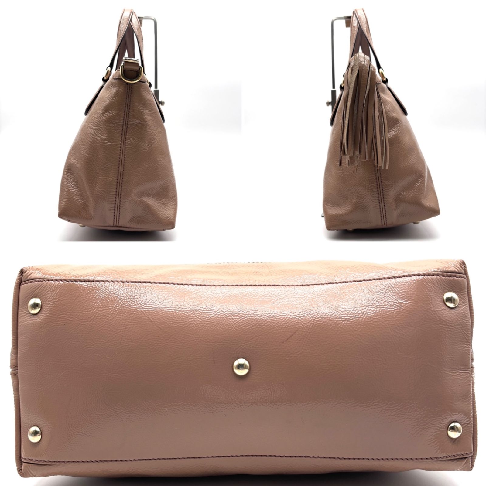 美品 GUCCI グッチ 2way ソーホー ハンドバッグ ショルダーバッグ