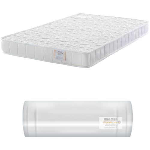 マニフレックス マニベビーII 赤ちゃんが舐めても安心な素材でできている高反発マットレス 0~2歳の乳幼児に丁度良い 120 x 70 10 cm 体が沈み込みすぎない硬めのマットレス 直販 体圧分散で赤ちゃんも快適 通気性◎ イタリア製 熟睡寝 m