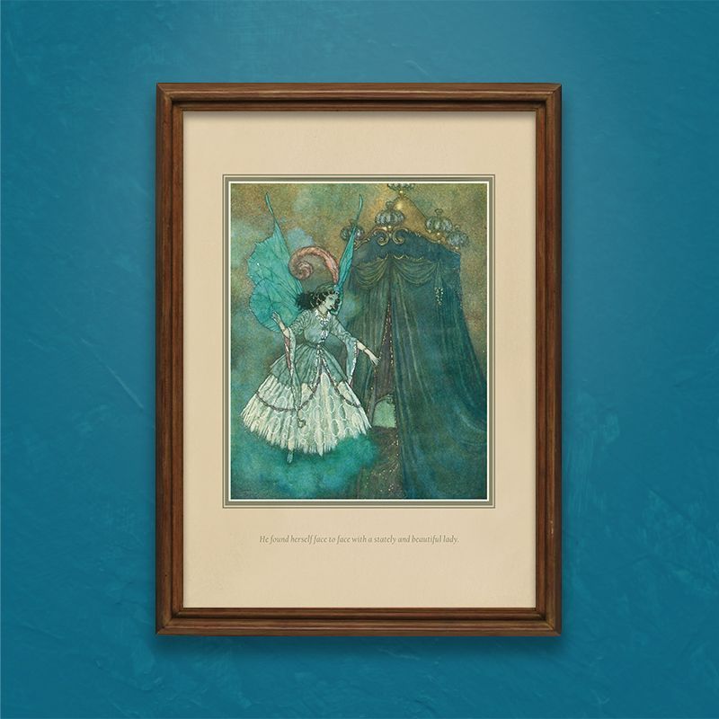 A4サイズ エドマンド・デュラック ポスター 美女と野獣 挿絵 異世界