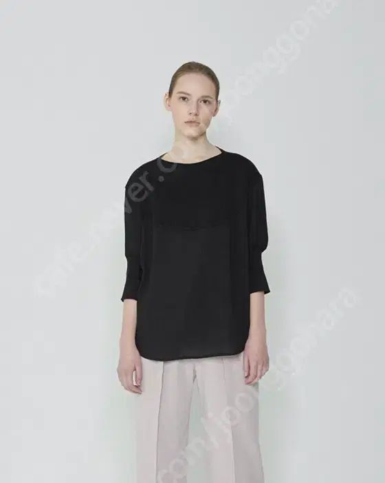 SYSTEM ニット ブロック ブラウス トップス 55 66 サイズ