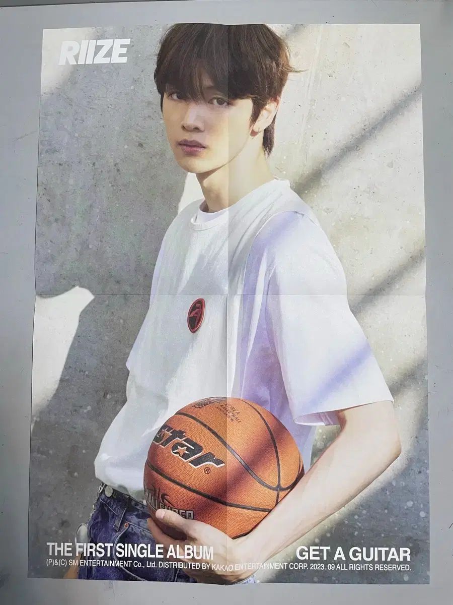 トレカ x) RIIZE（ライズ） Get A Guitar 開封 アルバム ポスター