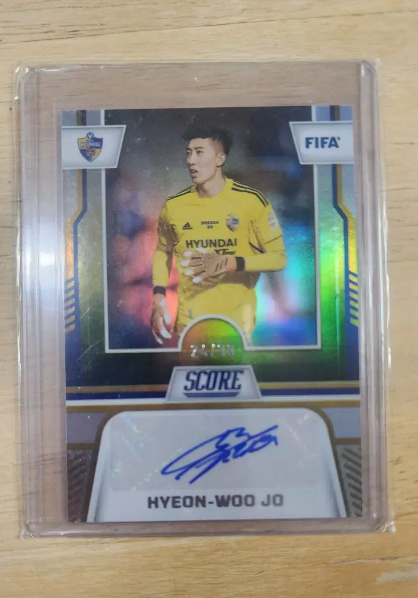 2025-24 Panini Score FIFA チョ ヒョヌ 38 オート