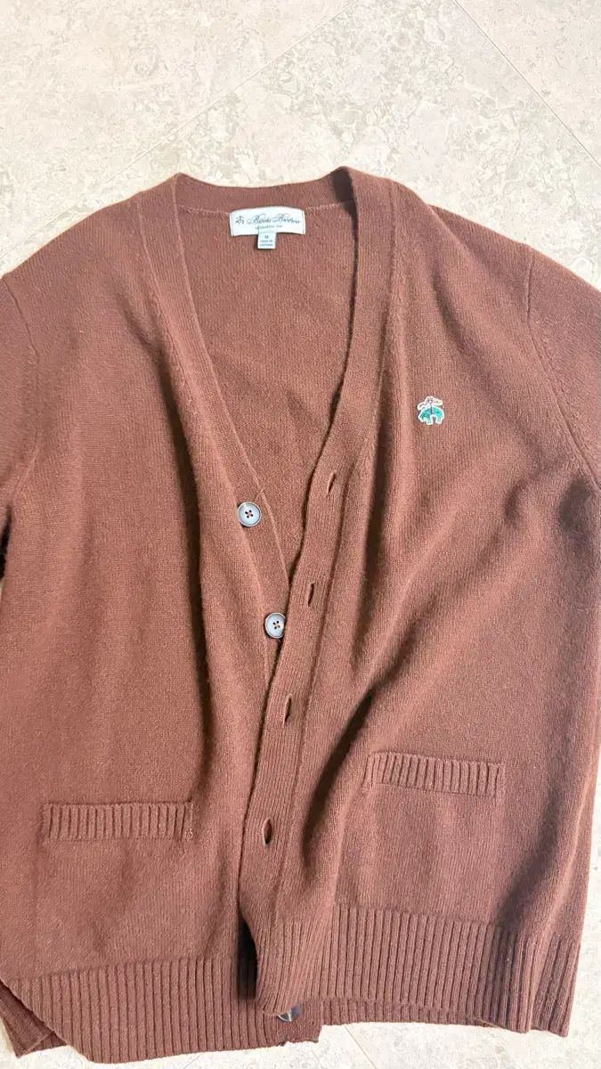 Brooks Brothers ブルックス・ブラザーズ ブラウン カーディガン M