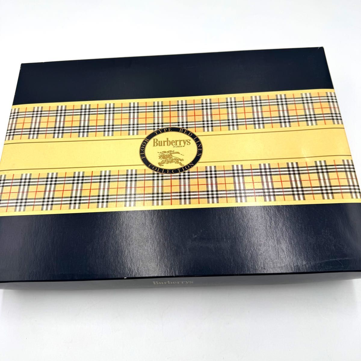 未使用】Burberrys バーバリーズ ノバチェック ウール 100 ひざ掛け