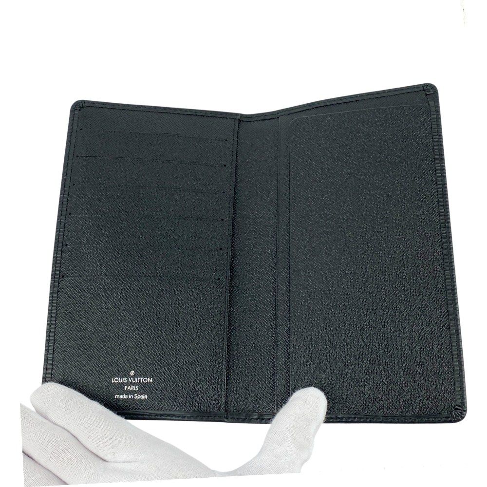 ルイヴィトン エピ ポルトシェキエ・カルトクレディ 長財布 メンズ 正規品 ルイヴィトン □新同□ ポルトシェキエ カルト クレディ 長財布